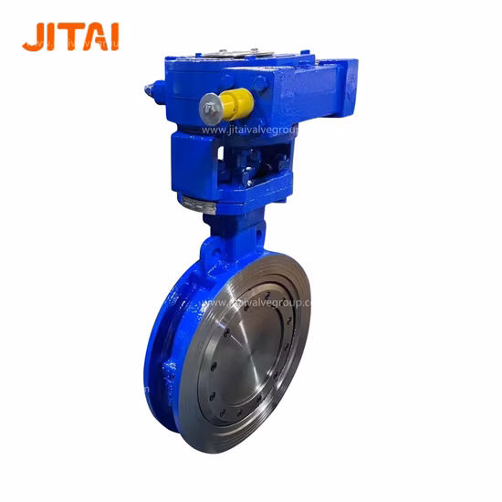 Steam High Temperature Cast Steel Triple Offset Industrial Manual Wafer Flange Butterfly Valve (Manufacturer Price)