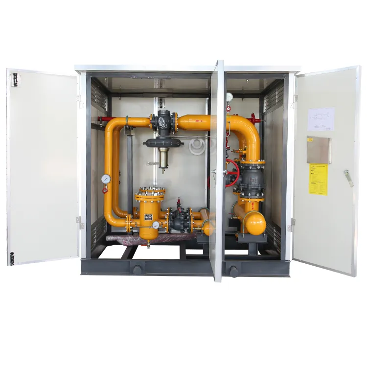 Wärmewasserversorgung, Stahl, 20 Kugeln, Edelstahl, 150 lb/300 lb/600 lb/900 lb, Zapfen, vollständig geschweißter Kugelhahn, motorisierte Gasdruckregelstation