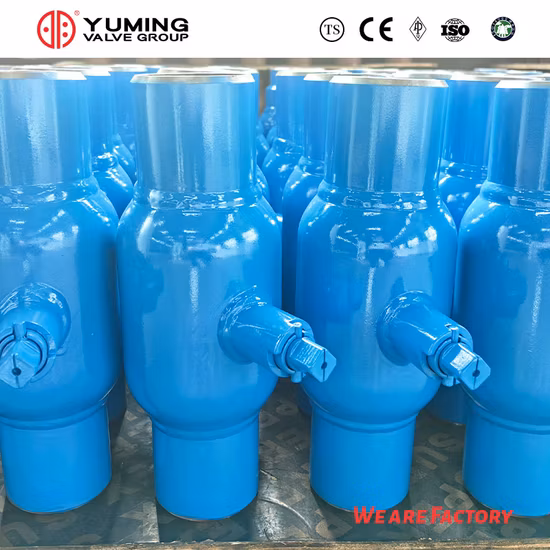 China-Ventilhersteller, spezialisiert auf die Herstellung von thermischen Heizgriffen Pn40, DN10-50 Innengewinde/Schweißen von vollständig geschweißten Stahlkugelhähnen